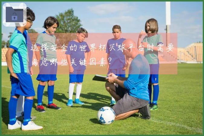 选择安全的世界杯买球平台时需要考虑哪些关键因素？